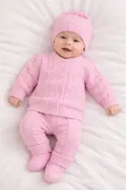 Pembe Bebek Triko 4 lü Takım 1