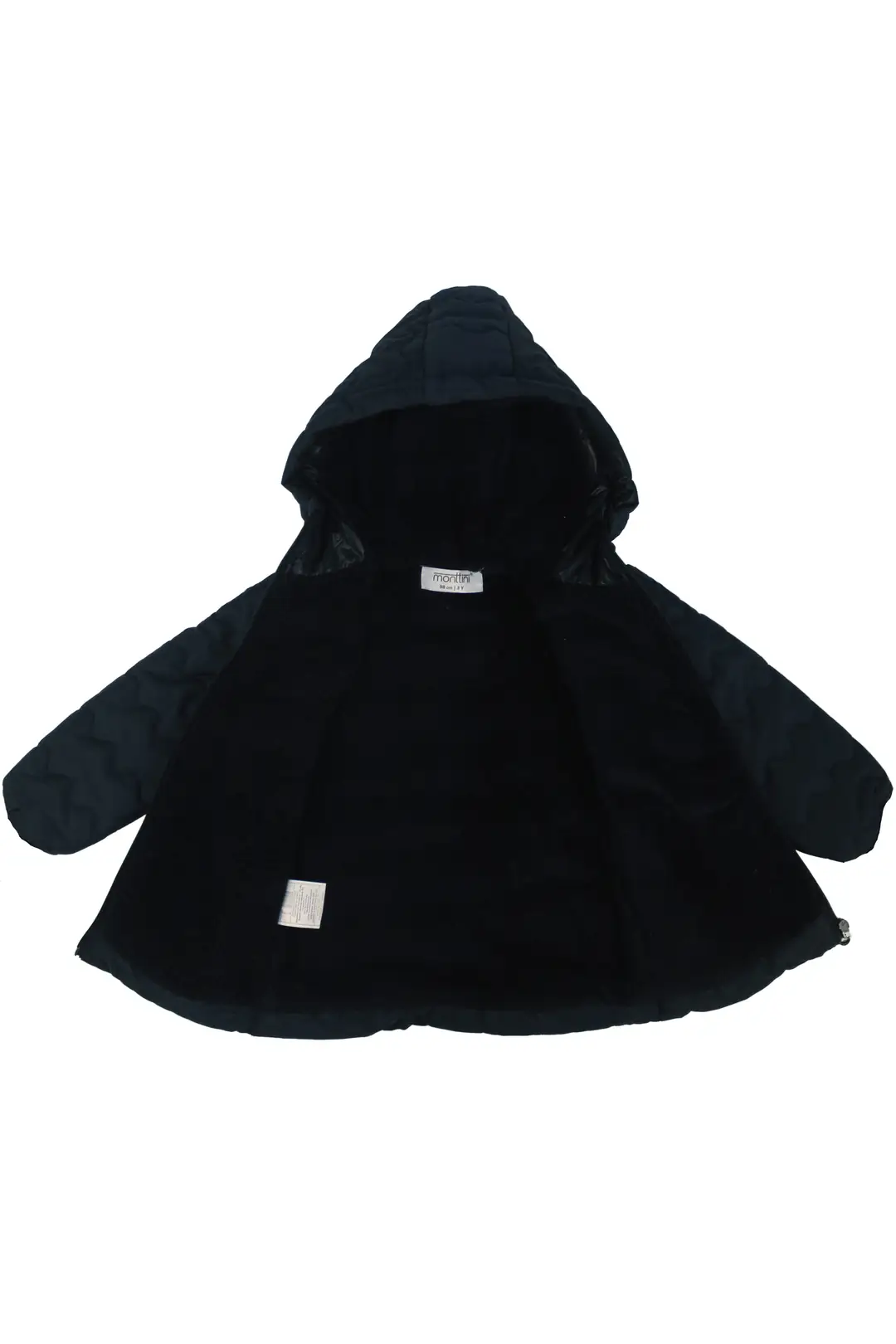 Unisex Lacivert İçi Peluş Kapitoneli Mont 4