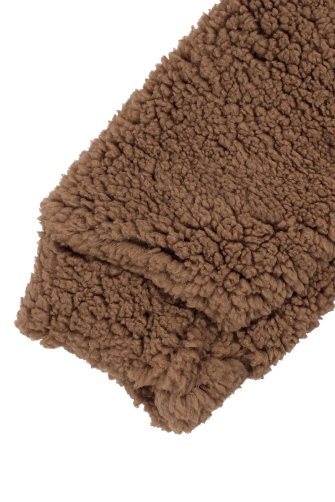 Unisex Kahve Ayı Nakışlı Kapşonlu Peluş Tulum 4