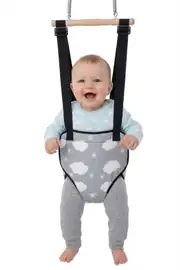 Unisex Gri Bulut Desenli Hoppala Salıncak 1