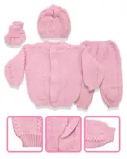 Pembe Bebek Triko 4 lü Takım 2