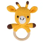 Zürafa Amigurumi Çıngırak 1