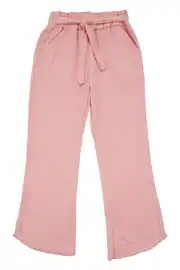 Kız Çocuk Somon Kolları Fırfırlı Çicek Nakışlı Bürümcük 2 li Takım 6