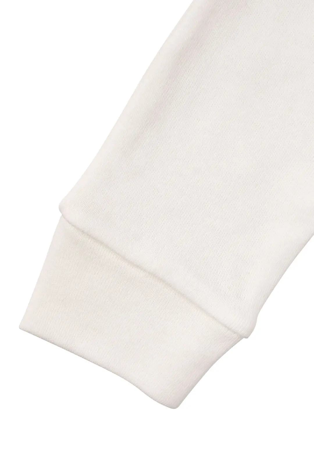 Unisex Ekru Yükleniyor %90 Gaz Baskılı Manşetli Tek Alt 5