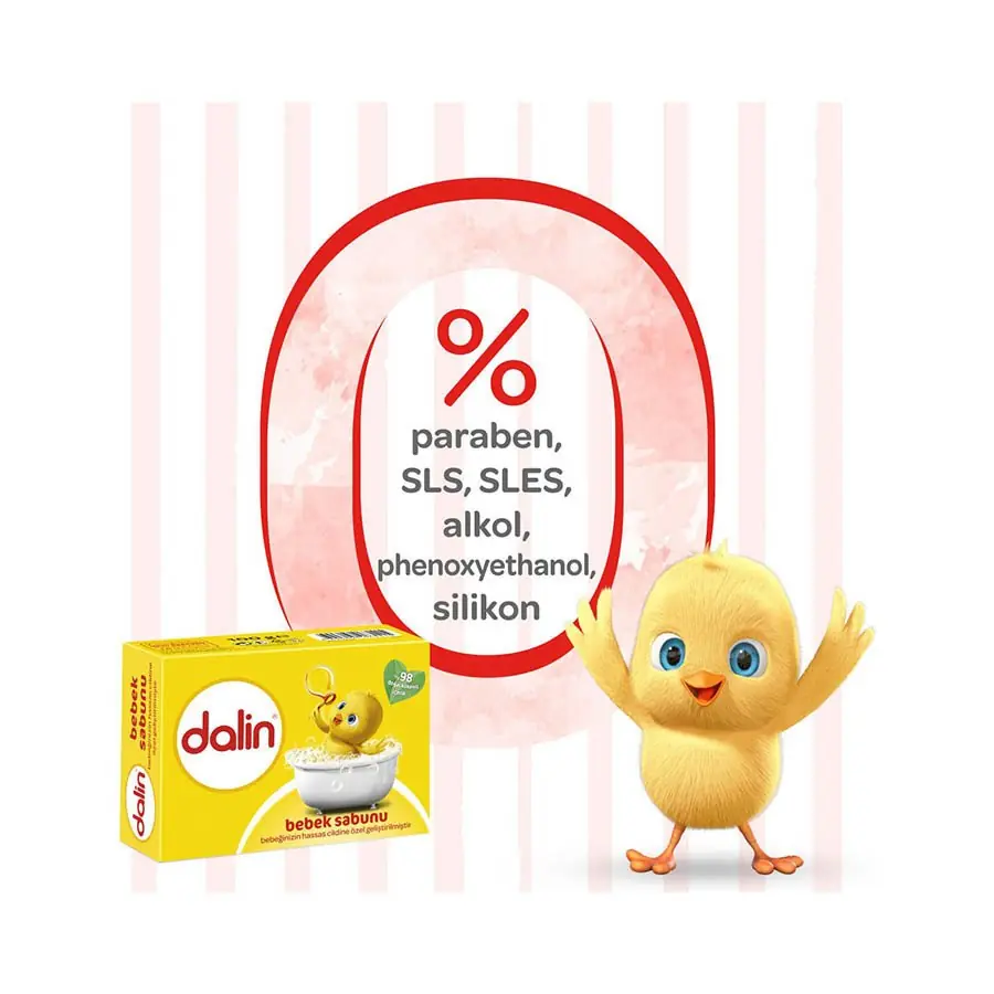 Dalin Nem ve Koruma Bebek Sabunu 100g 5