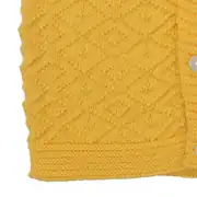 Triko Sarı Bebek Yelek 6