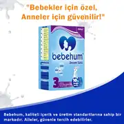 Bebehum 3 Numara Devam Sütü 9-12 Ay 400 gr 3