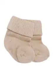 Erkek Bebek Mavi Beyaz Kahve 3'lü Çorap Set 0-6 Ay 4