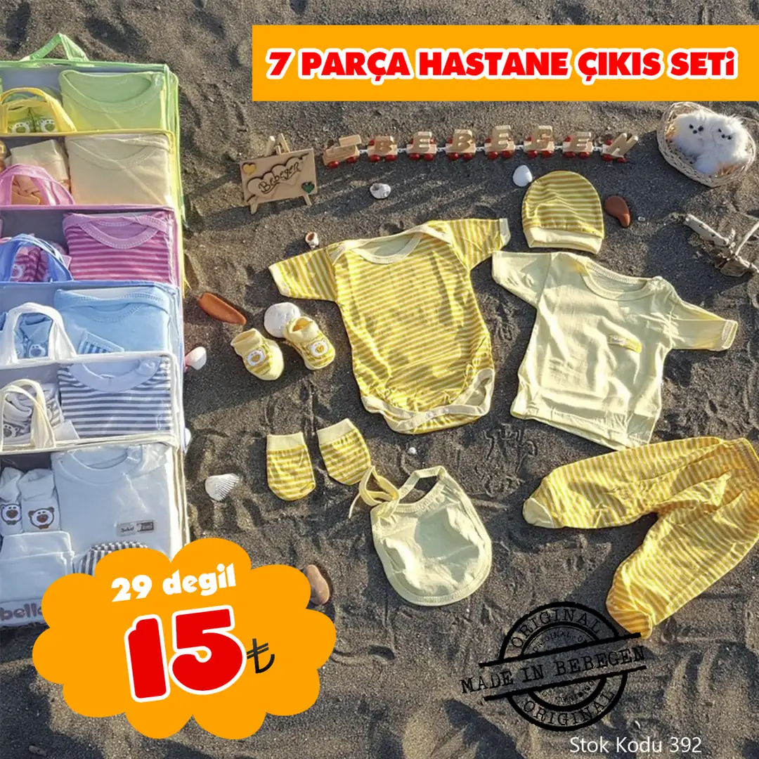 7 Parça Hastane Çıkış Seti 1
