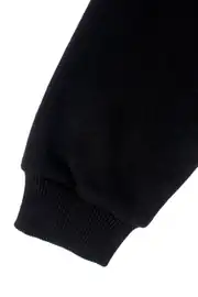 Kız Cocuk Siyah Colorful Kapüşonlu Hırka 6