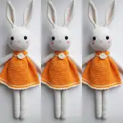 Organik Özel Üretim Kız Örgü Amigurumi Oyuncak Bebek 3