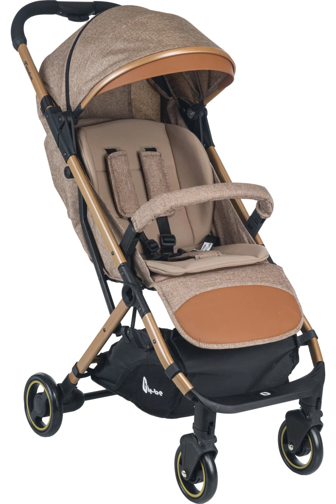 Be-Be Freedom Kabin Gold Kahve Bebek Arabası