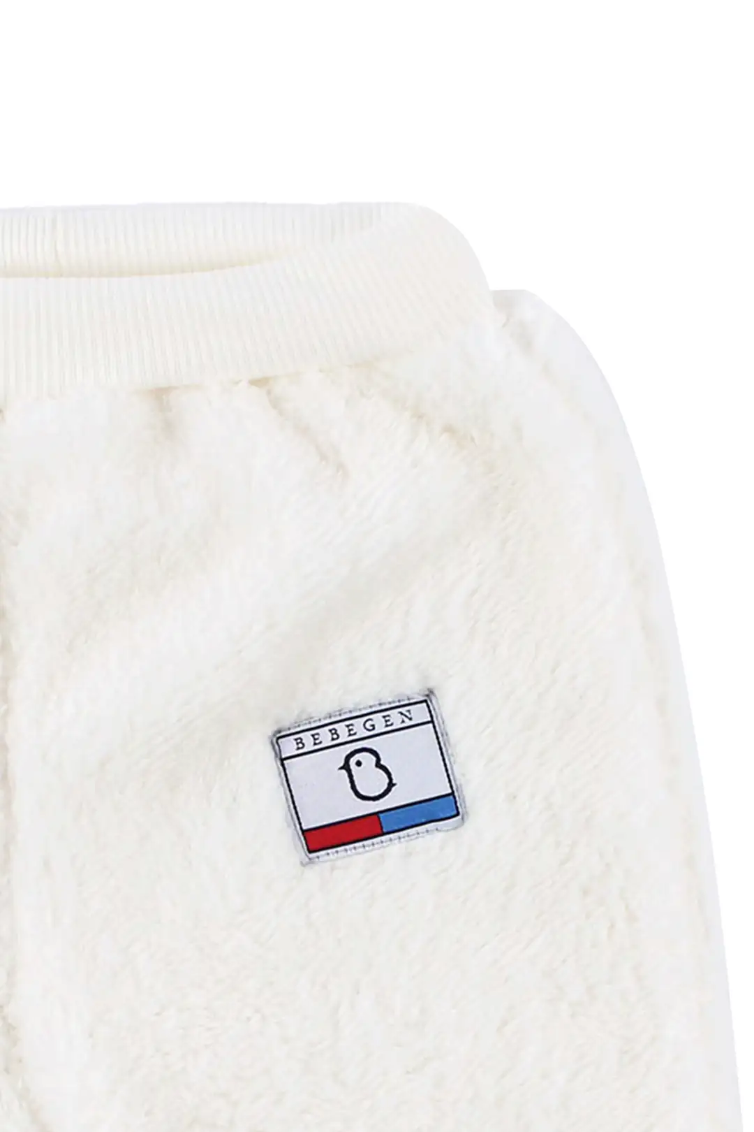 Unisex Ekru Welsoft Peluş Tek Alt 5