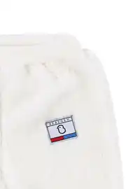 Unisex Ekru Welsoft Peluş Tek Alt 5