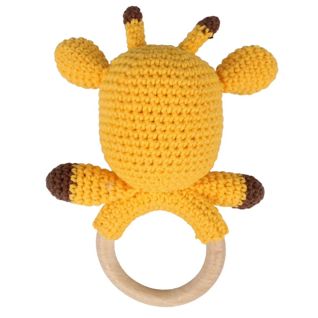 Zürafa Amigurumi Çıngırak 2