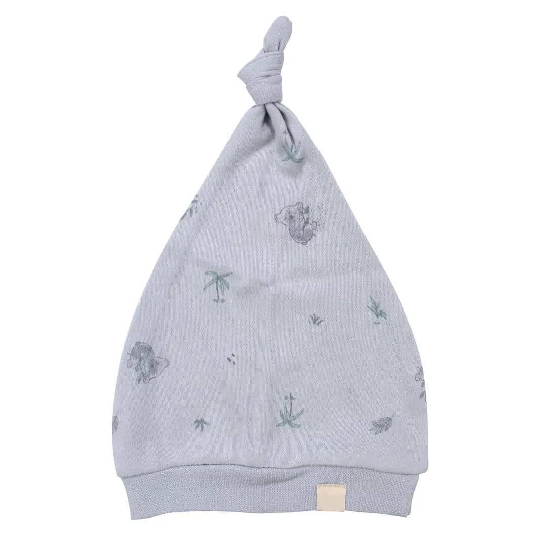 Unisex Gri Koala Desenli Organik Üçlü Pijama Takımı 4