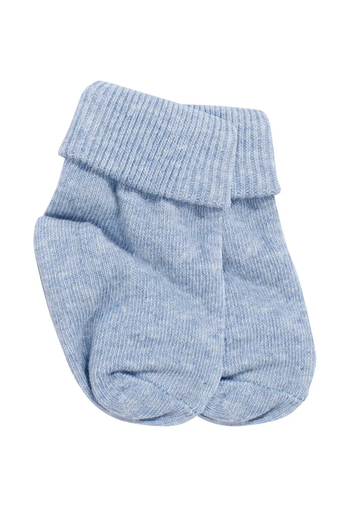 Erkek Bebek Laci Beyaz Tarçın 3'lü Çorap Set 0-6 Ay 4