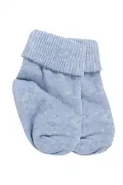 Erkek Bebek Laci Beyaz Tarçın 3'lü Çorap Set 0-6 Ay 4