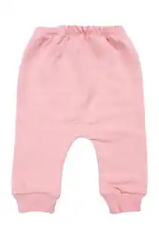 Kız Bebek Beyaz Pembe Lale Gökkuşağı Desenli Hırkalı 3'lü Takım 5