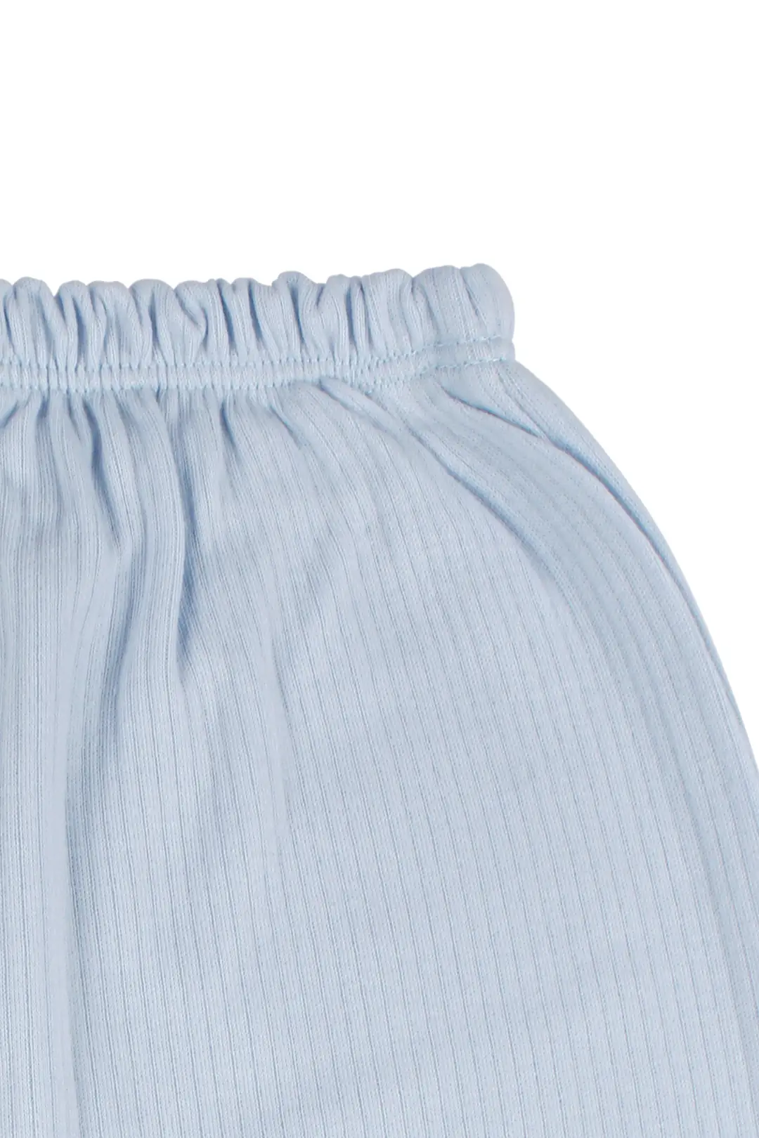 Erkek Bebek Mavi Yeşil Ayıcık Baskılı Pijama Takımı 5