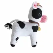 Buzu Sevimli Buzağı Amigurumi Organik Oyuncak 5