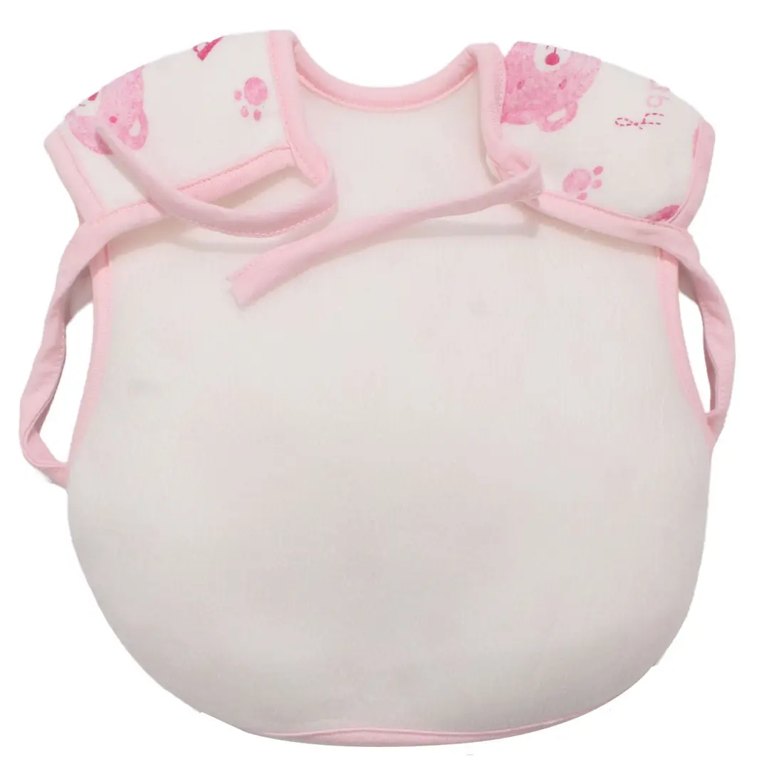 Unisex Pembe Baby Ayı Garson Bağlamalı Su Geçirmez Önlük 3