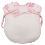 Unisex Pembe Baby Ayı Garson Bağlamalı Su Geçirmez Önlük 3