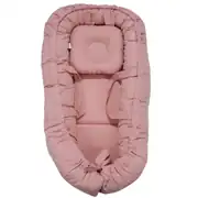 Unisex Pembe Yastıklı Taşınabilir Lüx Babynest 1