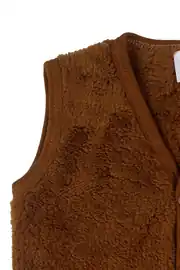 Unisex Kahverengi Welsoft Yelek 2