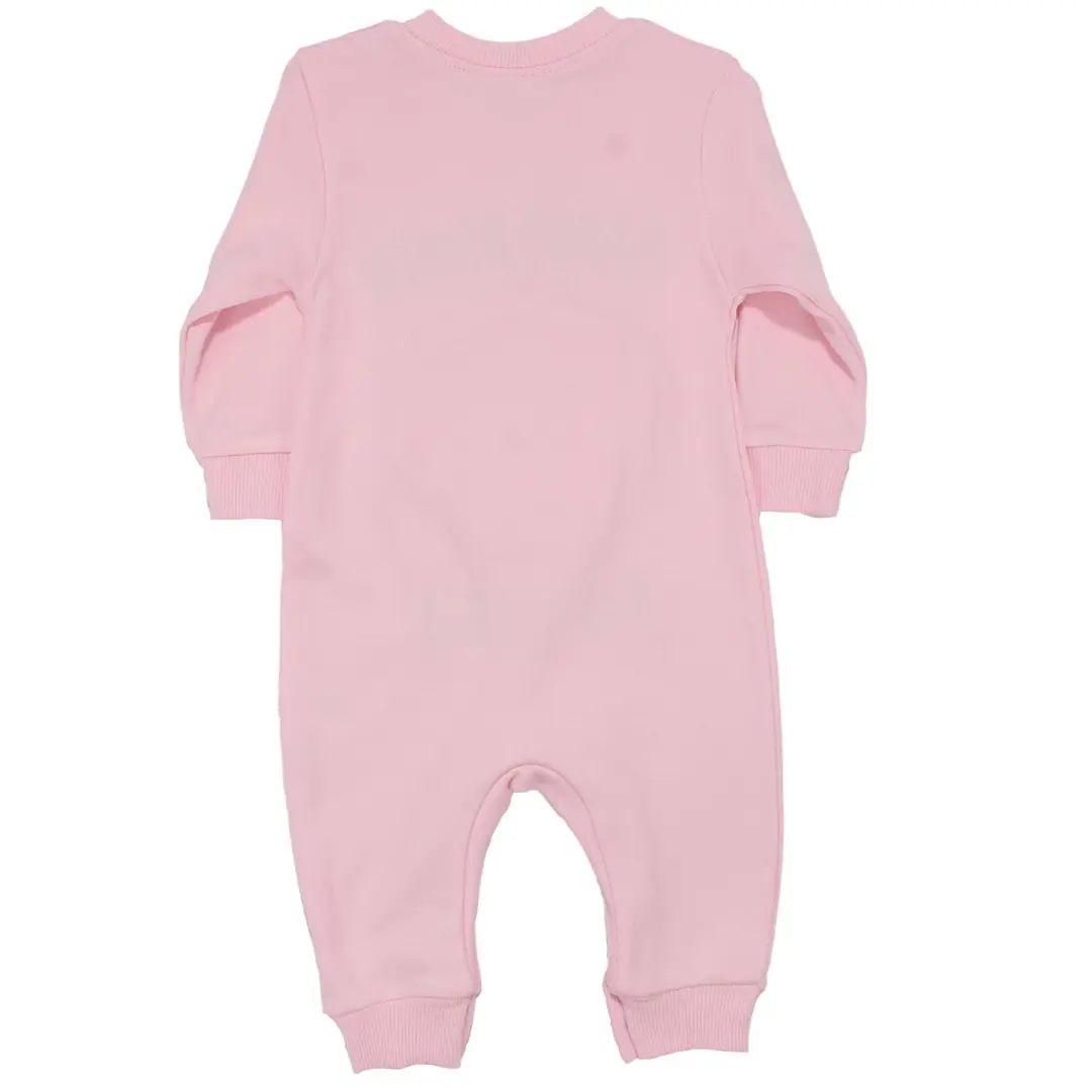 Kız Bebek Pembe Annesinin Kuzusu Yazılı Çıtçıtlı Tulum 3