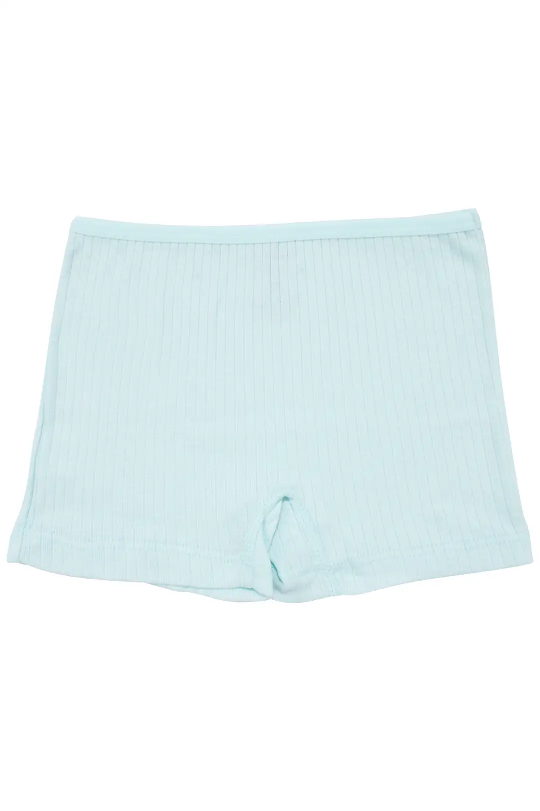 Kız Çocuk Turkuaz Fitilli Boxer