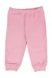 Kız Bebek Krem Pembe Çiçek Baskılı 2'li Takım 4