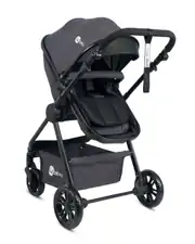 Four Baby Comfort Plus Travel Sistem Pusetli Siyah Antrasit Bebek Arabası 3