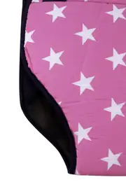 Pembe Yıldız Desenli Hoppala Salıncak 6