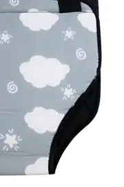 Unisex Gri Bulut Desenli Hoppala Salıncak 6