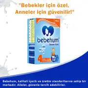 Bebehum 4 Numara Devam Sütü 12 Ay+ 400 gr 3