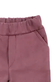 Kız Bebek Ekru Pembe Peluş Yelekli Müslin Gömlekli 3'lü Lüks Takım 6