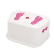 Bebekevi Beyaz Fuşya Tek Katlı Basamak 3