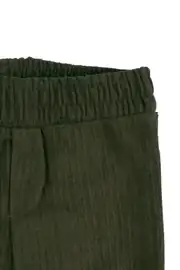 Erkek Bebek Ekru Yeşil Ekose Desenli Şönil Ceketli 3'lü Takım 8