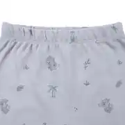 Unisex Gri Koala Desenli Organik Üçlü Pijama Takımı 8