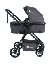 Four Baby Comfort Plus Travel Sistem Pusetli Siyah Antrasit Bebek Arabası 6