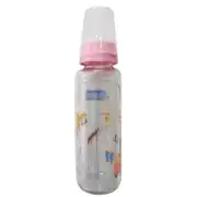 Barum Cam Leylekli Teren Desenli Bebek Biberon Pembe 250 ml 2