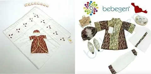 2 li Set Çarıklı Şehzade Bebek Takımı ve Şehzade Battaniye 1