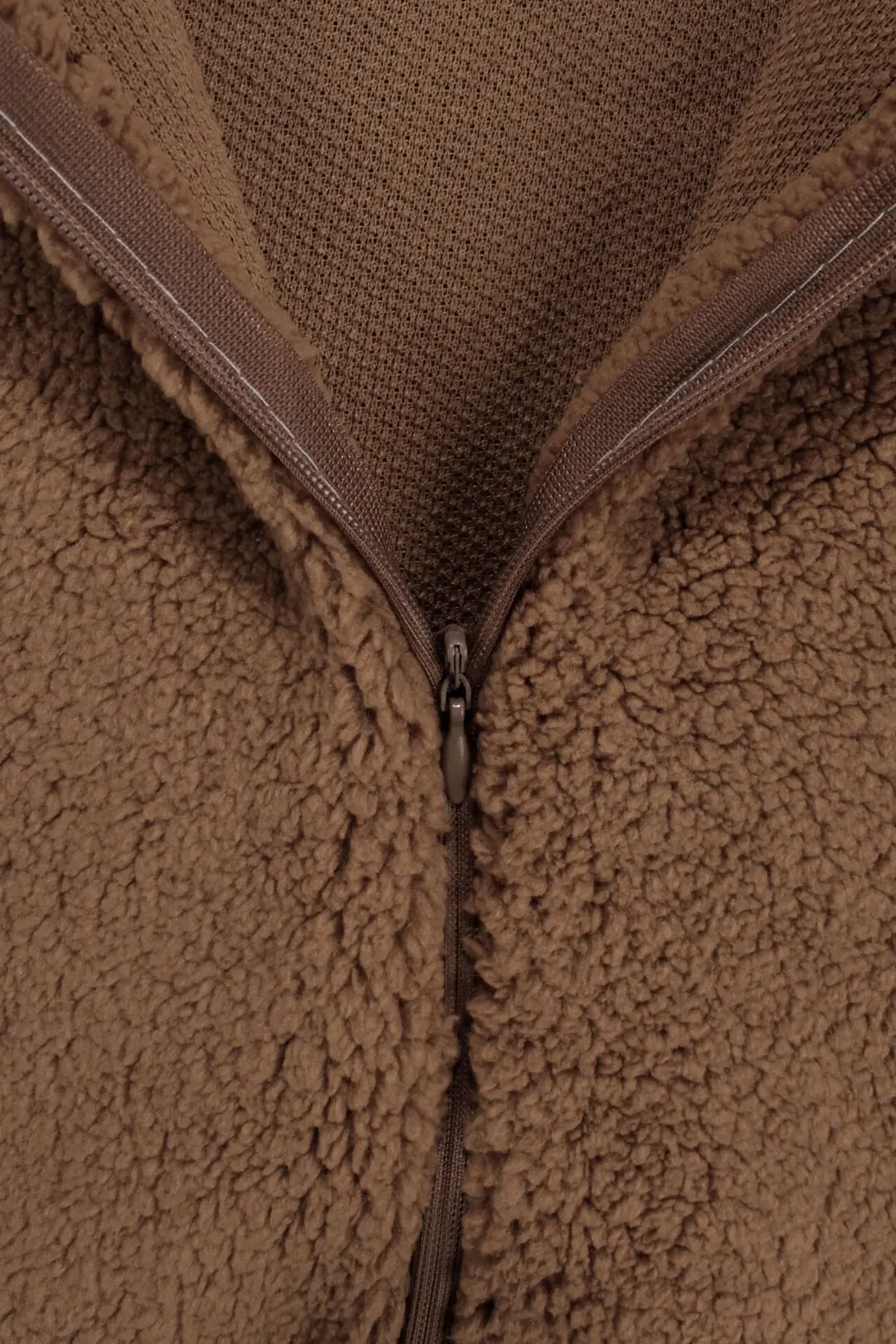 Unisex Kahve Ayı Nakışlı Kapşonlu Peluş Tulum 3