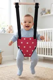 Unisex Kırmızı Yıldızlı Hoppala Salıncak 2