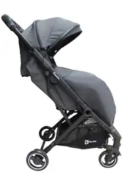 Be-Be Freedom Kabin Siyah Antrasit Bebek Arabası 3