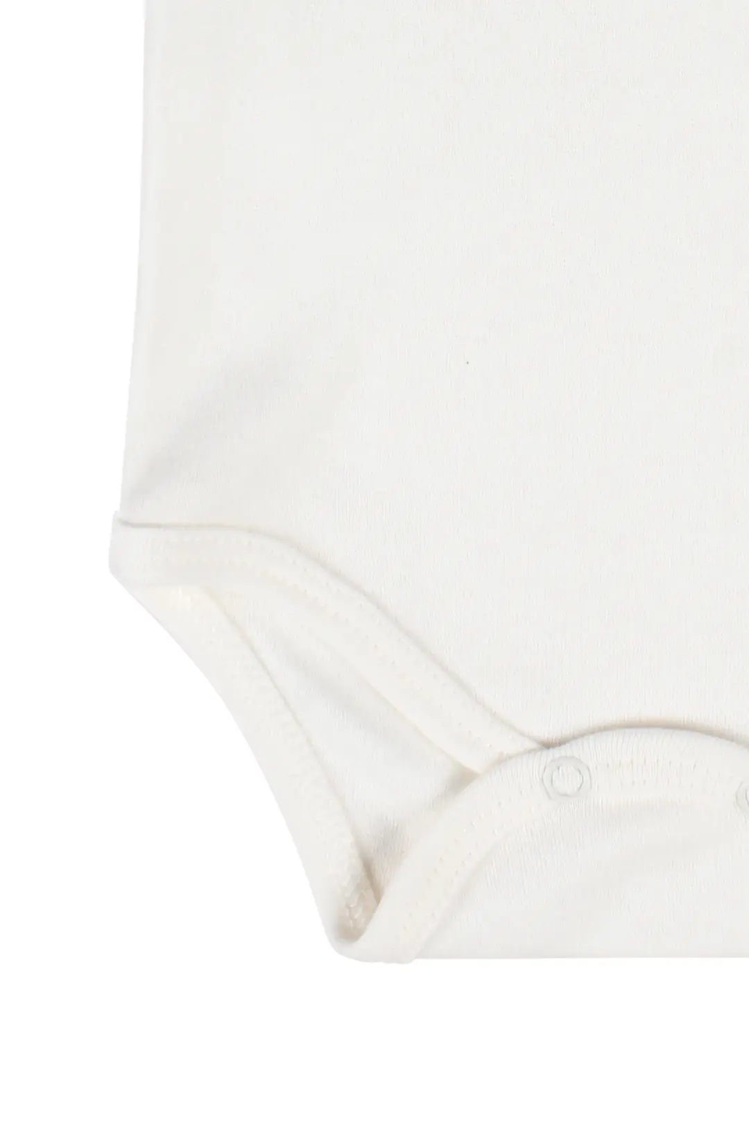 Unisex Ekru Kısa Kollu Zıbın 3