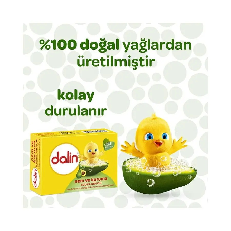 Dalin Nem ve Koruma Bebek Sabunu 100g 3