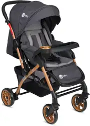 Four Baby Active Gold Antrasit Çift Yönlü Bebek Arabası 1