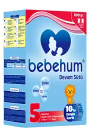 Bebehum 5 Numara Devam Sütü 2 Yaş+ 800 gr 1